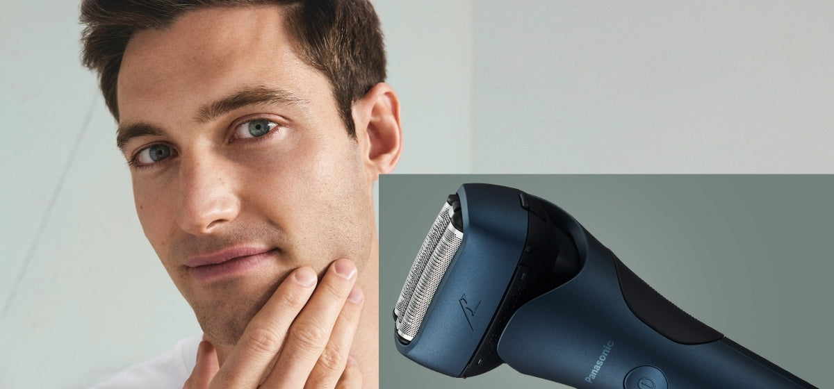 Panasonic Retro Rechargeable 3-Blade Wet and Dry Electric Shaver | ES-LT4B